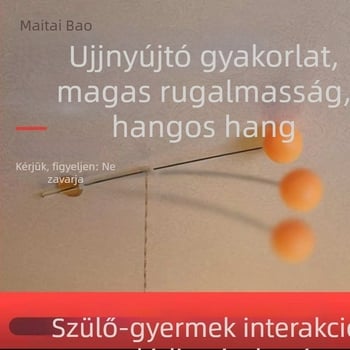 Asztalitenisz-edzésgép kemény, magas rugalmú labdákkal – otthoni edzés, elektromos és manuális üzemmód