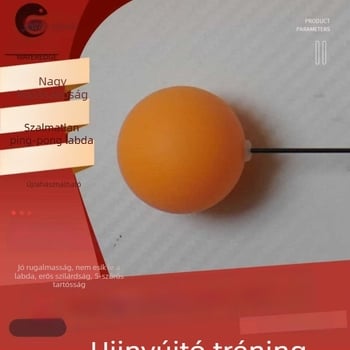 Asztalitenisz-edzésgép kemény, magas rugalmú labdákkal – otthoni edzés, elektromos és manuális üzemmód