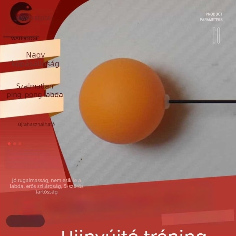 Asztalitenisz-edzésgép kemény, magas rugalmú labdákkal – otthoni edzés, elektromos és manuális üzemmód
