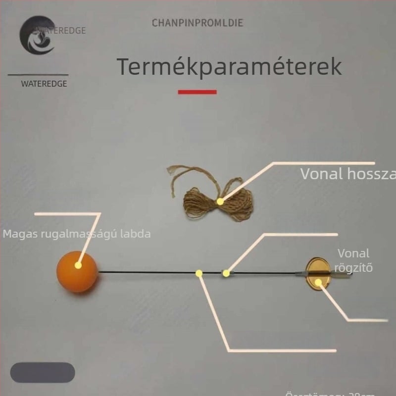Asztalitenisz-edzésgép kemény, magas rugalmú labdákkal – otthoni edzés, elektromos és manuális üzemmód