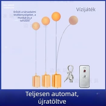 Távirányítós elektromos asztalitenisz labda, állítható keménységgel és rugalmassággal, gyors/lassú üzemmóddal és magas frekvenciával.