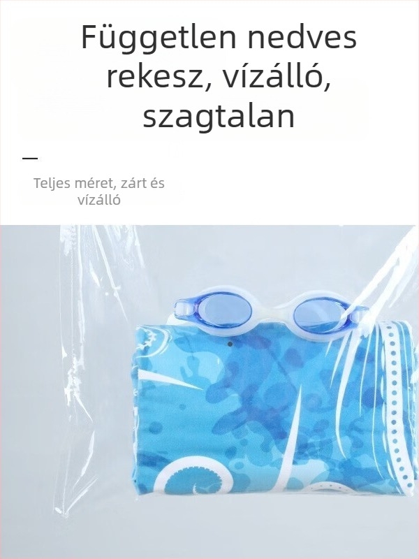 Sporttáska száraz–nedves rekesszel, vízálló úszó- és strandtáska, fitnesz- és utazótáska, hátizsák cipőrekeszsel