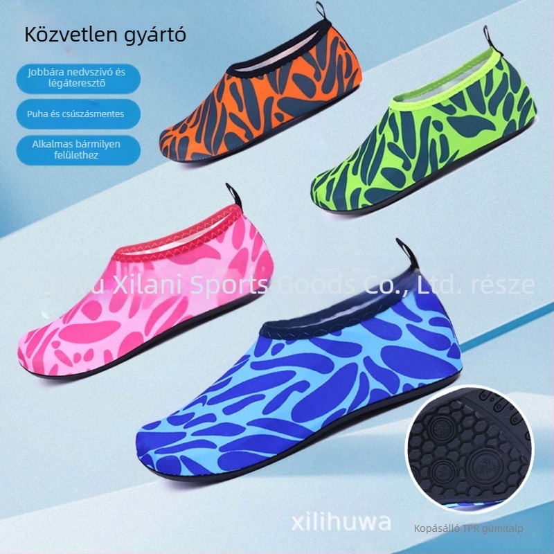 Légkamrával ellátott búvárzokni – csúszásmentes, gyorsan száradó vízi cipő, uniszex