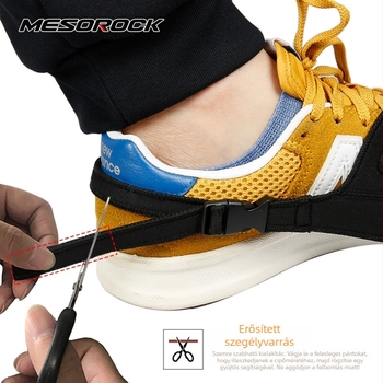 Mesorock motorkerékpár váltócipővédő, búváranyagból, uniszex, testreszabás elérhető, Import: Nem