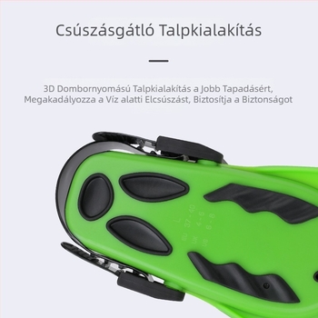 Könnyű snorkel-uszonyok, uniszex, hordozható úszáshoz és merüléshez