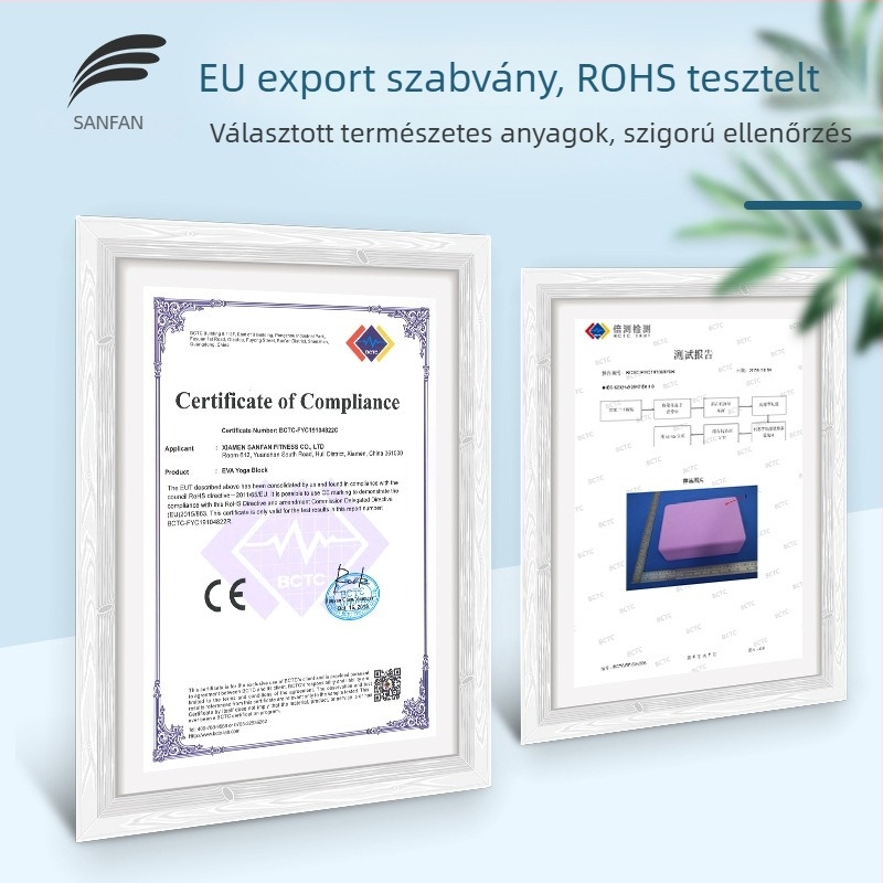 Jógablokk, Three vedas márka, engedéllyel rendelkező privát márka, jóga segédeszközök