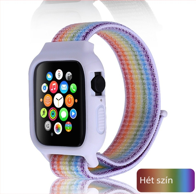 Nylon Loop integrált védőtok és szíj Apple Watch 41/45 mm