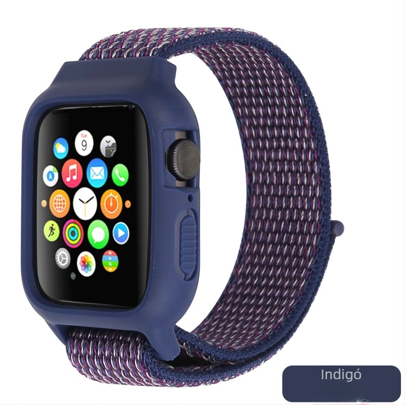 Nylon Loop integrált védőtok és szíj Apple Watch 41/45 mm