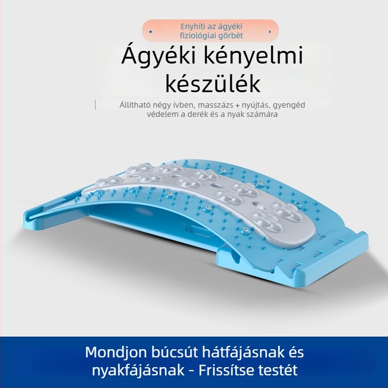 Nyújtóöv mágneses deréktáji húzással – lumbális támogatás, gerinc igazítás és hátmasszázs