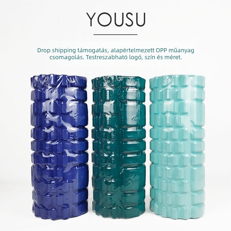 YOUSU Jóga segédeszköz – Mace, EVA üreges hab, masszázs izmok és relaxáció, 3D dizájn