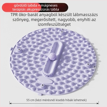 Körkörös akupresszúrás talpmasszázs tábla belső futáshoz – jóga segédeszköz Three Brahma, Fujian eredet