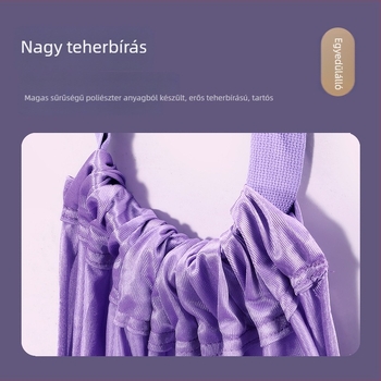 Coolis légi jóga szling – otthoni használatra, deréktáji edzés, invertáló kötél, ajtóra szerelhető, műbőr