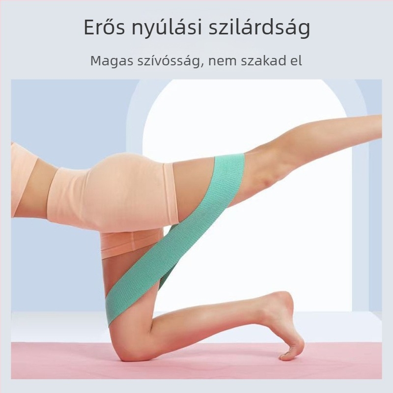WOERAO jóga nyújtó ellenállás szalag, csúszásmentes, professzionális húzószalag, poliészter-latex szálból