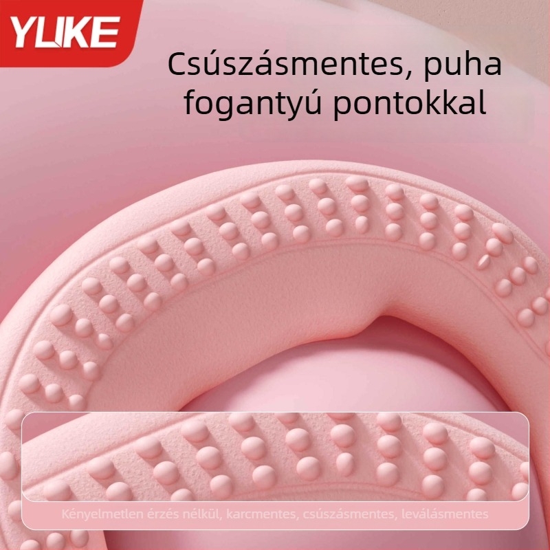 Szilikonból készült nyolcas alakú ellenállás-szalag edzéshez, testformáláshoz