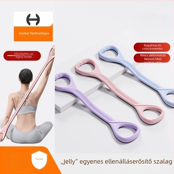 Jógaellenállás-szalag, 8-as alakú feszítő, Tpes anyag, kar formázásához és vállak nyitásához