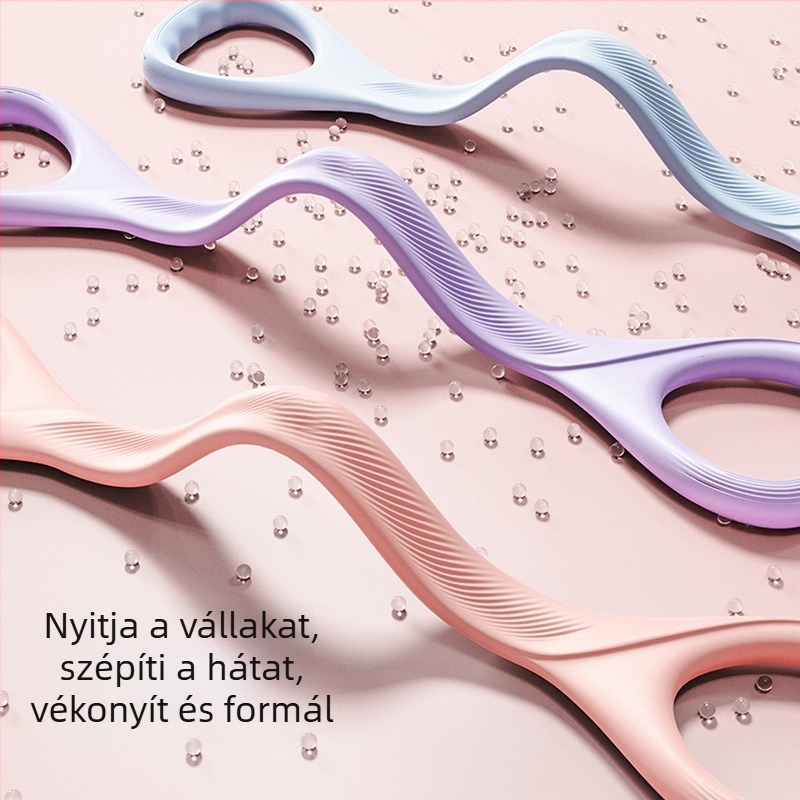 Jógaellenállás-szalag, 8-as alakú feszítő, Tpes anyag, kar formázásához és vállak nyitásához