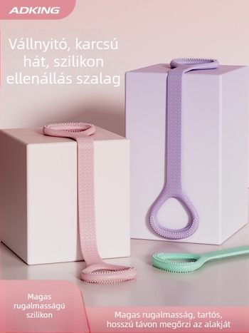 ADKING 8-as alakú feszítő a hátnak — puha ragasztó anyag, uniszex, otthoni jóga és fitnesz