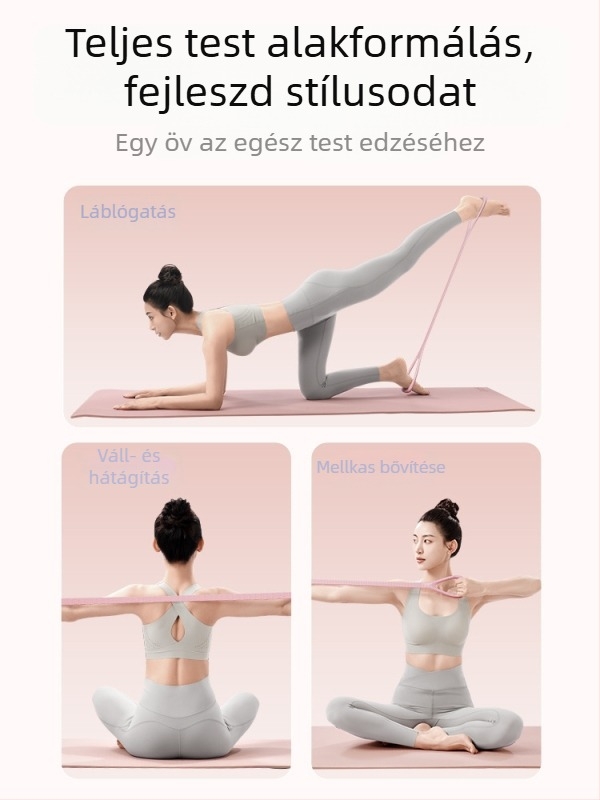 ADKING 8-as alakú feszítő a hátnak — puha ragasztó anyag, uniszex, otthoni jóga és fitnesz