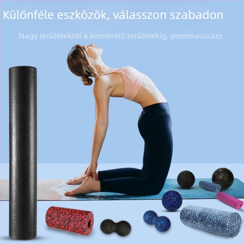 Habgörgő izomlazításra és jóga – kemény, fényes felületű, anyag: EPP, márka Yun gong