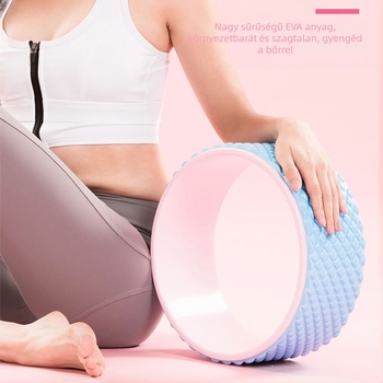 Jóga kerék hátrahajlás-támogatással és Pilates karikával – Jin Kai, Yiwu