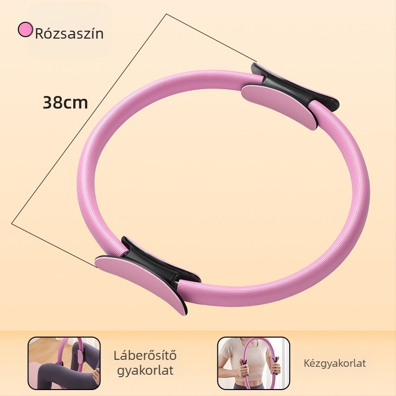 Jóga ellenállás gyűrű – jóga segédeszköz, fitnesz felszerelés, kezdőknek, származás Zhejiang