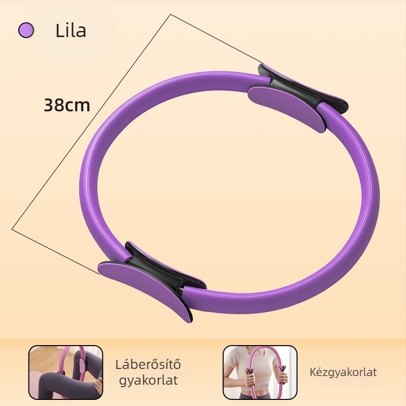 Jóga ellenállás gyűrű – jóga segédeszköz, fitnesz felszerelés, kezdőknek, származás Zhejiang