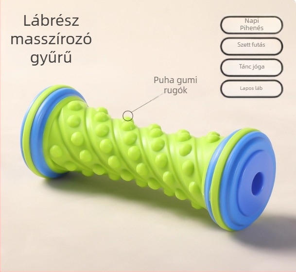 Masszírozó görgő talpi fascia és lábizmokhoz – ív-edzés, jóga és fitnesz | Lead party