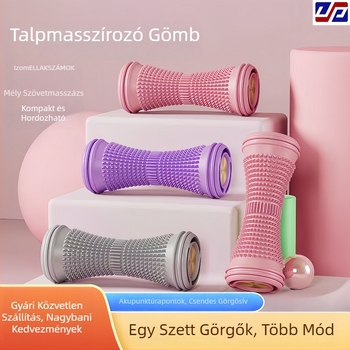 Jiupu Hordozható talpmasszázs roller plantáris fascia és vádlak ellazításához