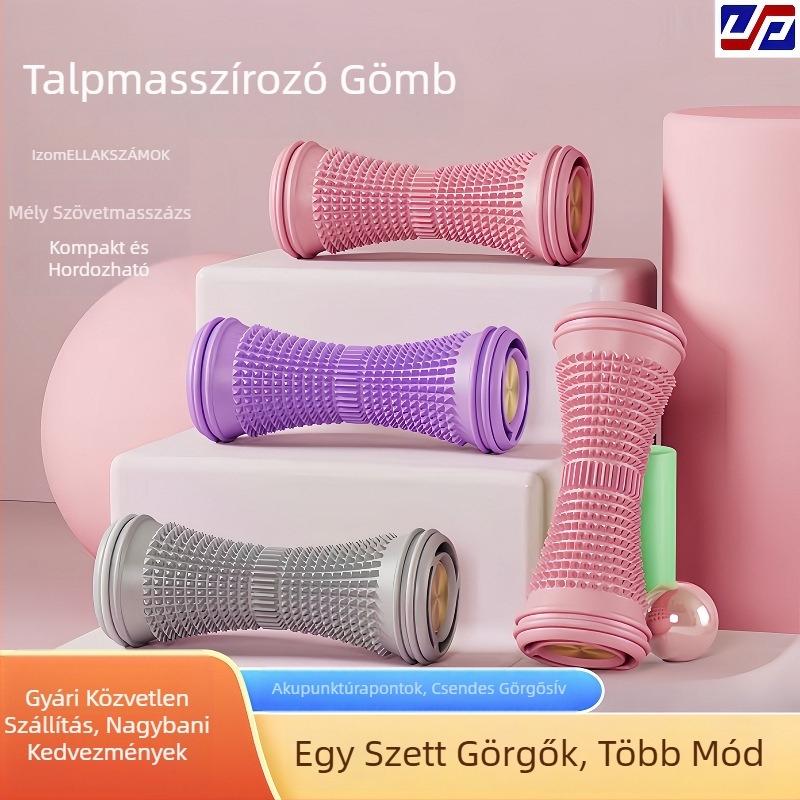 Jiupu Hordozható talpmasszázs roller plantáris fascia és vádlak ellazításához