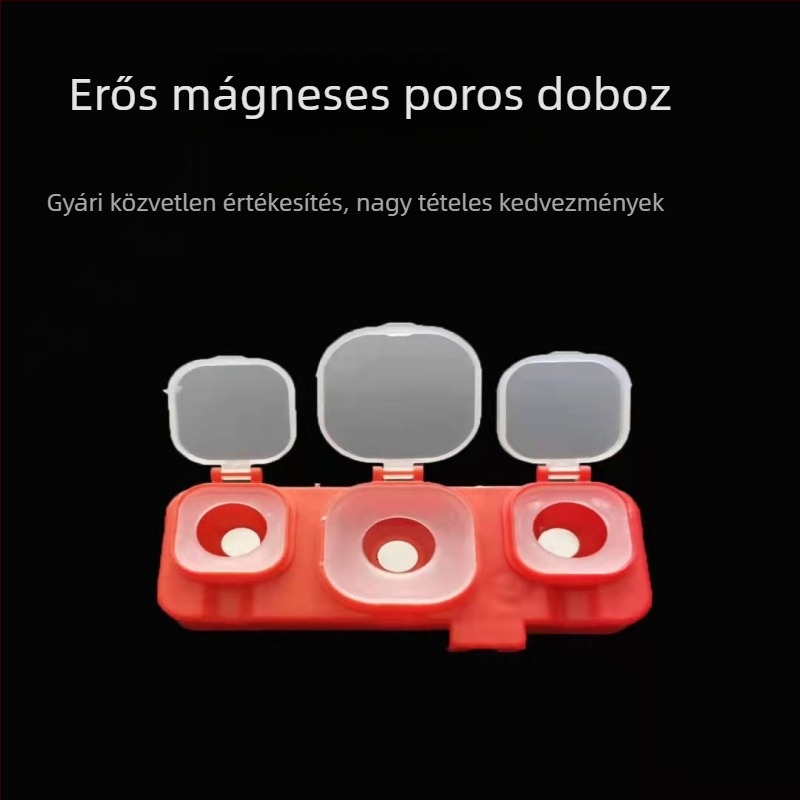 Ragadós porral készült csali tál – többfunkciós, erős mágnes; Márka tzsl
