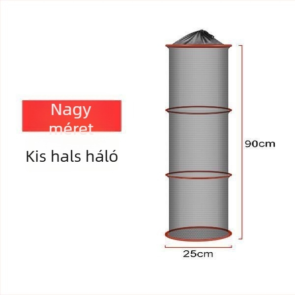Fizeau hálós kis halaknak való táska, összecsukható, hordozható, megerősített háló, anti-akadás