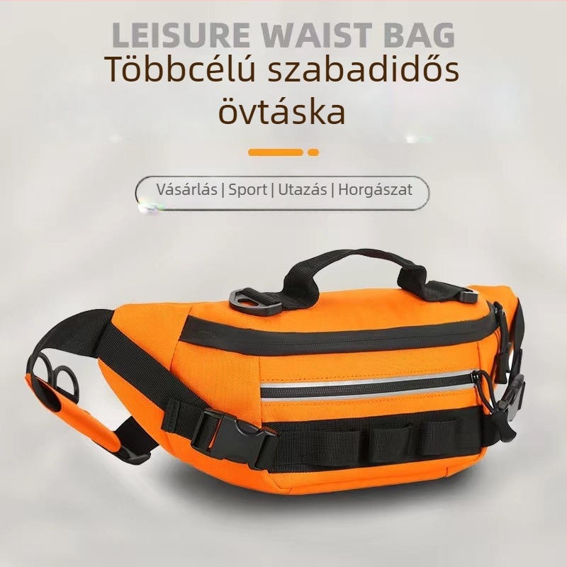 Horgász deréktáska – Sugiyama, Nylon anyag, Vízálló