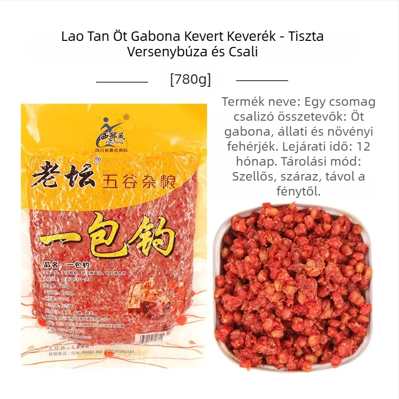 Western Style gabonált etető pellet – 1 csomag; Összetevők: kukorica, búza; Pontyokra és közönséges pontyra