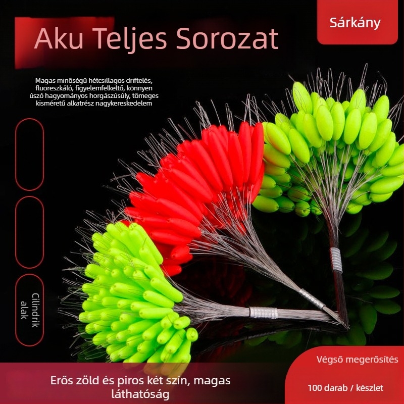Dragon Hand Hétcsillagos fluoreszkáló úszó — hagyományos, érzékeny, műanyag