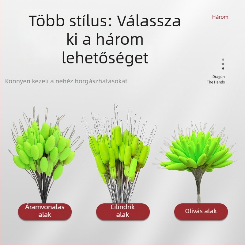 Dragon Hand Hétcsillagos fluoreszkáló úszó — hagyományos, érzékeny, műanyag