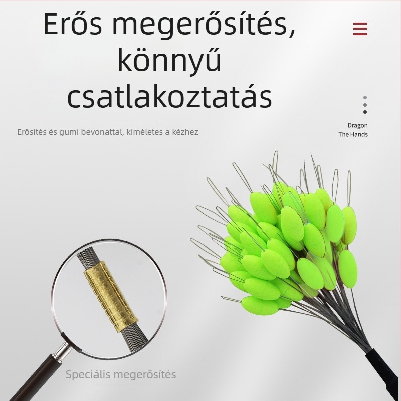 Dragon Hand Hétcsillagos fluoreszkáló úszó — hagyományos, érzékeny, műanyag