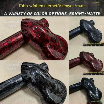 PET autóbevonó fólia kovácsolt szénszálas mintával, öntapadó felület, testre szabható hosszúság