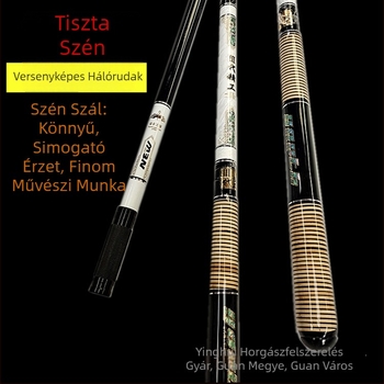 Rainbow szénszálas hálórúd – könnyű, merev, versenykategóriás