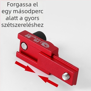 Wei Guan horgász lámpa – gyorskioldó alap alumínium ötvözetből készült trípados pan-tilt adapterrel