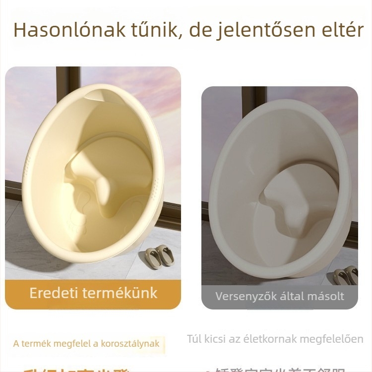 Műanyag gyerekeknek való fürdőkád