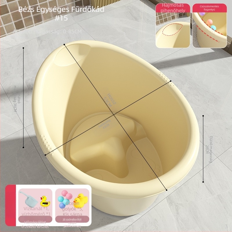 Műanyag gyerekeknek való fürdőkád