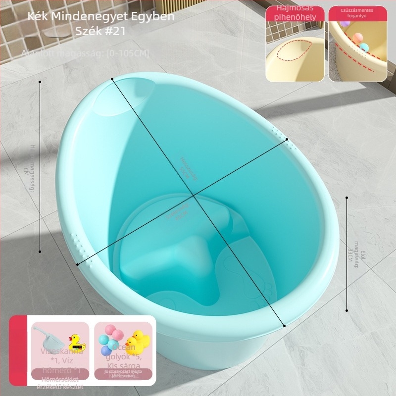 Műanyag gyerekeknek való fürdőkád