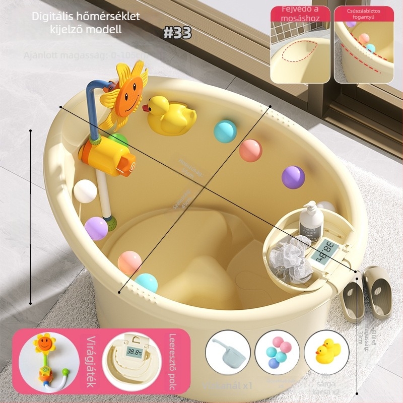 Műanyag babafürdető vödör gyerekeknek - Nem importált, Márka: Egyéb