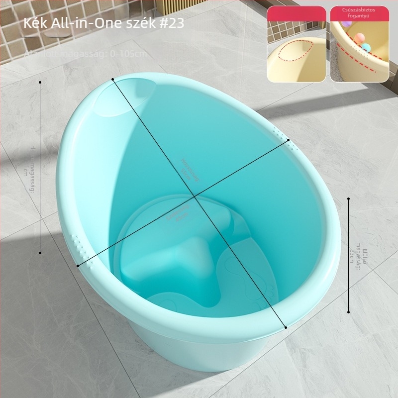 Műanyag babafürdető vödör gyerekeknek - Nem importált, Márka: Egyéb