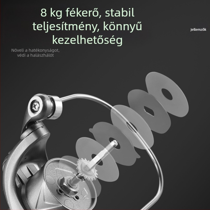Spinning orsó Giant Fin King – Horgászfelszerelés (Márka: Giant Fin King; Típus: Spinning orsó; Kategória: Horgászfelszerelés)