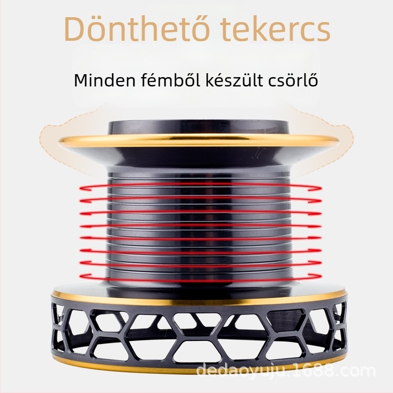 TOKUSHIMA horgászorsó tengeri horgászathoz — teljesen fémből készült test, korrózióálló, hosszú dobásra tervezve