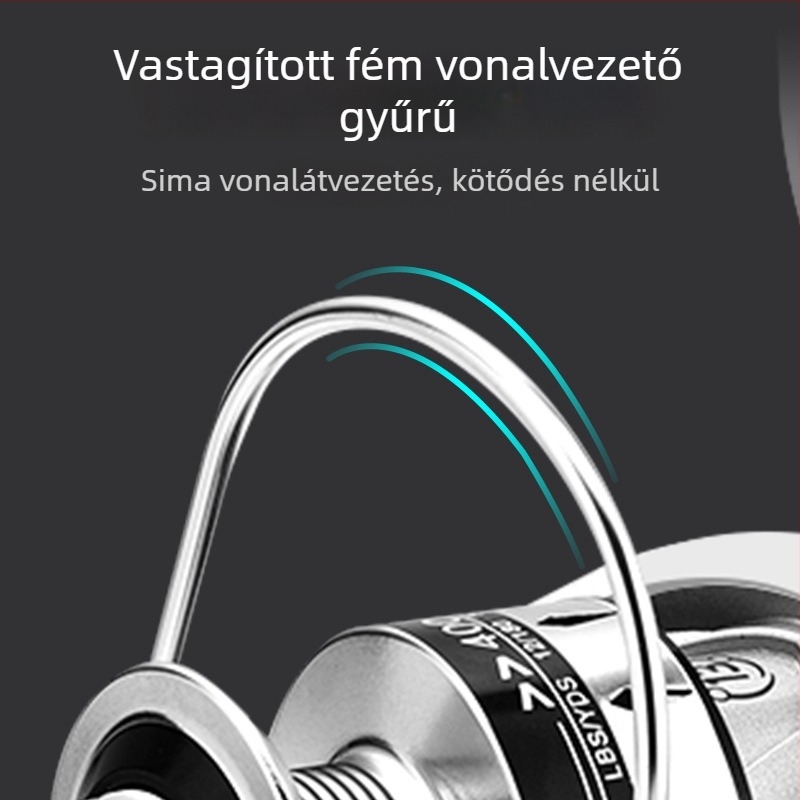 Ocean Master teljesen fémből készült spinning orsó, 40 darabos csomag, OEM/privát címke elérhető
