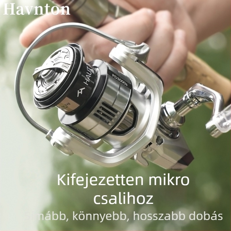 Haodon pergetőorsó, 5,2:1 áttétel, hézagmentes, fém orsóház