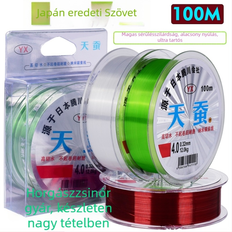 Yaoxin nejlon fő damil, szakítószilárdság 3,5 kg, 10 darabos csomagolás