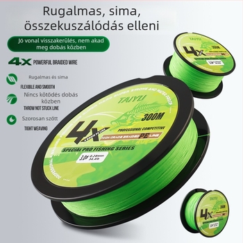 Taiyu PE horgász zsinór, fő vonal, erős, dobozban 100 darab